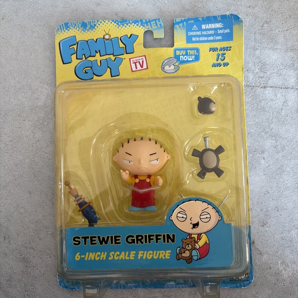 Family Guy Series Stewie Griffin Figure MEZCO NEW